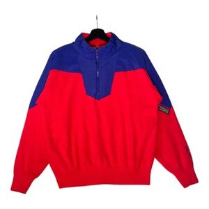 Vintage color-blocked half-zip fleece pullover from Winter Park Resort